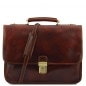 Preview: Leder Aktentasche Torino Braun Preview: Leder Aktentasche Torino Braun