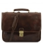 Preview: Leder Aktentasche Torino Dunkelbraun Preview: Leder Aktentasche Torino Dunkelbraun