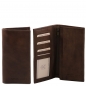 Preview: Herren-Leder-Brieftasche-vertikal-TL140777 dunkelbraun Preview: Herren-Leder-Brieftasche-vertikal-TL140777 dunkelbraun