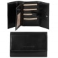 Preview: Leder Geldbörse Brieftasche TL140796 schwarz Preview: Leder Geldbörse Brieftasche TL140796 schwarz