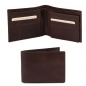 Preview: Herren-Leder-Brieftasche-TL141817 dunkelbraun Preview: Herren-Leder-Brieftasche-TL141817 dunkelbraun