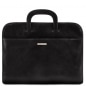 Preview: Leder Dokumenten-Mappe Sorrento Schwarz Preview: Leder Dokumenten-Mappe Sorrento Schwarz