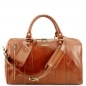 Preview: TL Voyager Leder-Weekender klein Honig Preview: TL Voyager Leder-Weekender klein Honig