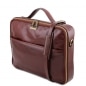 Preview: Leder Laptoptasche Vicenza Seitenansicht Preview: Leder Laptoptasche Vicenza Seitenansicht