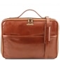 Preview: Leder Laptoptasche Vicenza Honig Preview: Leder Laptoptasche Vicenza Honig