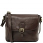 Preview: Tuscany Leather Umhängetasche Jody Dunkelbraun Preview: Tuscany Leather Umhängetasche Jody Dunkelbraun