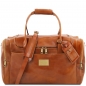 Preview: TL Voyager Leder-Reisetasche honig Preview: TL Voyager Leder-Reisetasche honig