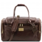 Preview: TL Voyager Leder-Reisetasche dunkelbraun Preview: TL Voyager Leder-Reisetasche dunkelbraun