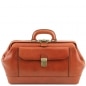 Preview: Leder Doktortasche Bernini honig Preview: Leder Doktortasche Bernini honig