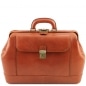 Preview: Leder Doktortasche Leonardi honig Preview: Leder Doktortasche Leonardi honig