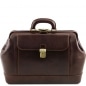 Preview: Leder Doktortasche Leonardi dunkelbraun Preview: Leder Doktortasche Leonardi dunkelbraun
