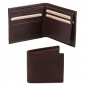 Preview: Leder Brieftasche TL141353 dunkelbraun Preview: Leder Brieftasche TL141353 dunkelbraun