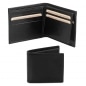 Preview: Leder Brieftasche TL141353 schwarz Preview: Leder Brieftasche TL141353 schwarz