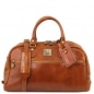 Preview: TL Voyager Reisetasche halbrund klein Honig Preview: TL Voyager Reisetasche halbrund klein Honig