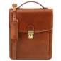 Preview: Leder Herrentasche David groß Honig Preview: Leder Herrentasche David groß Honig