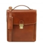 Preview: Leder Herrentasche David klein Honig Preview: Leder Herrentasche David klein Honig