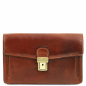 Preview: Leder Herrentasche Tommy braun Preview: Leder Herrentasche Tommy braun