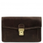 Preview: Leder Herrentasche Tommy dunkelbraun Preview: Leder Herrentasche Tommy dunkelbraun