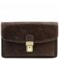 Preview: Herrentasche Handgelenktasche Arthur Dunkelbraun Preview: Herrentasche Handgelenktasche Arthur Dunkelbraun