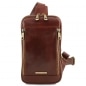 Preview: Leder Brusttasche Martin braun Preview: Leder Brusttasche Martin braun