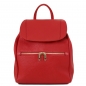 Preview: TL Bag Leder-Rucksack TL141697 rot Preview: TL Bag Leder-Rucksack TL141697 rot