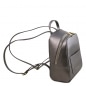 Preview: TL Bag kleiner Rucksack Saffiano-Leder Seitenansicht Preview: TL Bag kleiner Rucksack Saffiano-Leder Seitenansicht