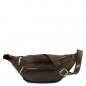 Preview: Leder Gürteltasche dunkelbraun Preview: Leder Gürteltasche dunkelbraun