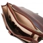 Preview: Leder Aktentasche Assisi Interieur Preview: Leder Aktentasche Assisi Interieur