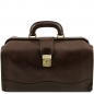 Preview: Klassische Doktortasche Raffaello dunkelbraun Preview: Klassische Doktortasche Raffaello dunkelbraun