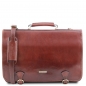 Preview: Leder Aktentasche Ancona Braun Preview: Leder Aktentasche Ancona Braun