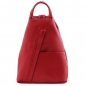 Preview: Leder-Rucksack Shanghai rot Preview: Leder-Rucksack Shanghai rot