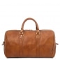 Preview: Leder Reisetasche Oslo Rückseite Preview: Leder Reisetasche Oslo Rückseite