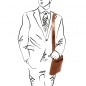 Preview: Tuscany Leather Leder Umhängetasche Mark Outfit Preview: Tuscany Leather Leder Umhängetasche Mark Outfit