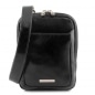Preview: Tuscany Leather Leder Umhängetasche Mark Schwarz Preview: Tuscany Leather Leder Umhängetasche Mark Schwarz