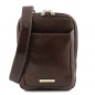 Preview: Tuscany Leather Leder Umhängetasche Mark Dunkelbraun Preview: Tuscany Leather Leder Umhängetasche Mark Dunkelbraun
