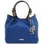 Preview: TL KeyLuck Leder-Handtasche blau Preview: TL KeyLuck Leder-Handtasche blau
