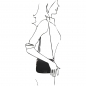 Preview: Leder-Schultertasche Jasmine outfit Preview: Leder-Schultertasche Jasmine outfit