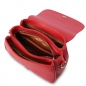 Preview: Leder-Schultertasche Jasmine rot interieur Preview: Leder-Schultertasche Jasmine rot interieur