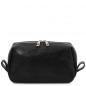 Preview: Leder Kulturtasche Owen Schwarz Preview: Leder Kulturtasche Owen Schwarz