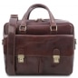 Preview: Leder Laptop-Businesstasche San Miniato Braun Preview: Leder Laptop-Businesstasche San Miniato Braun