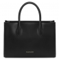 Preview: Leder Shopper Letizia Schwarz Preview: Leder Shopper Letizia Schwarz