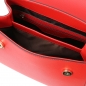 Preview: Tuscany Leather Leder-Handtasche rot interieur Preview: Tuscany Leather Leder-Handtasche rot interieur