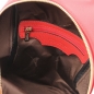 Preview: TL Bag kleiner Leder-Rucksack rot Interieur Preview: TL Bag kleiner Leder-Rucksack rot Interieur