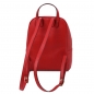Preview: TL Bag kleiner Leder-Rucksack rot rückseite Preview: TL Bag kleiner Leder-Rucksack rot rückseite