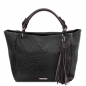 Preview: Tuscany Leather Leder-Shopper schwarz Preview: Tuscany Leather Leder-Shopper schwarz