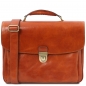 Preview: Multifach Laptop-Aktentasche Alessandria honig Preview: Multifach Laptop-Aktentasche Alessandria honig