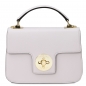 Preview: TL Bag kleine Leder Handtasche weiß Preview: TL Bag kleine Leder Handtasche weiß
