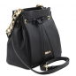 Preview: TL Bag Beuteltasche mit Schulterkette schwarz Preview: TL Bag Beuteltasche mit Schulterkette schwarz