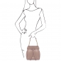Preview: TL Bag Beuteltasche mit Schulterkette nude Outfit-1 Preview: TL Bag Beuteltasche mit Schulterkette nude Outfit-1