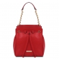 Preview: TL Bag Beuteltasche mit Schulterkette rot Preview: TL Bag Beuteltasche mit Schulterkette rot
